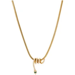Sale Nathair Nímhe Snake Necklace Gold Women Necklaces