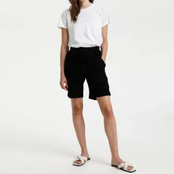 Naya Drawstring-Waist Casual Shorts Women Trousers & Shorts