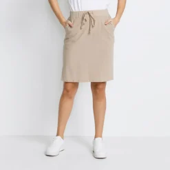 Online Naya Drawstring-Waist Pencil Skirt Women Skirts