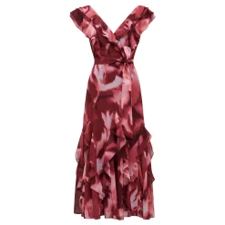 Best Naya Petite Floral Ruffle Dress Women Dresses