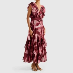 Best Naya Petite Floral Ruffle Dress Women Dresses