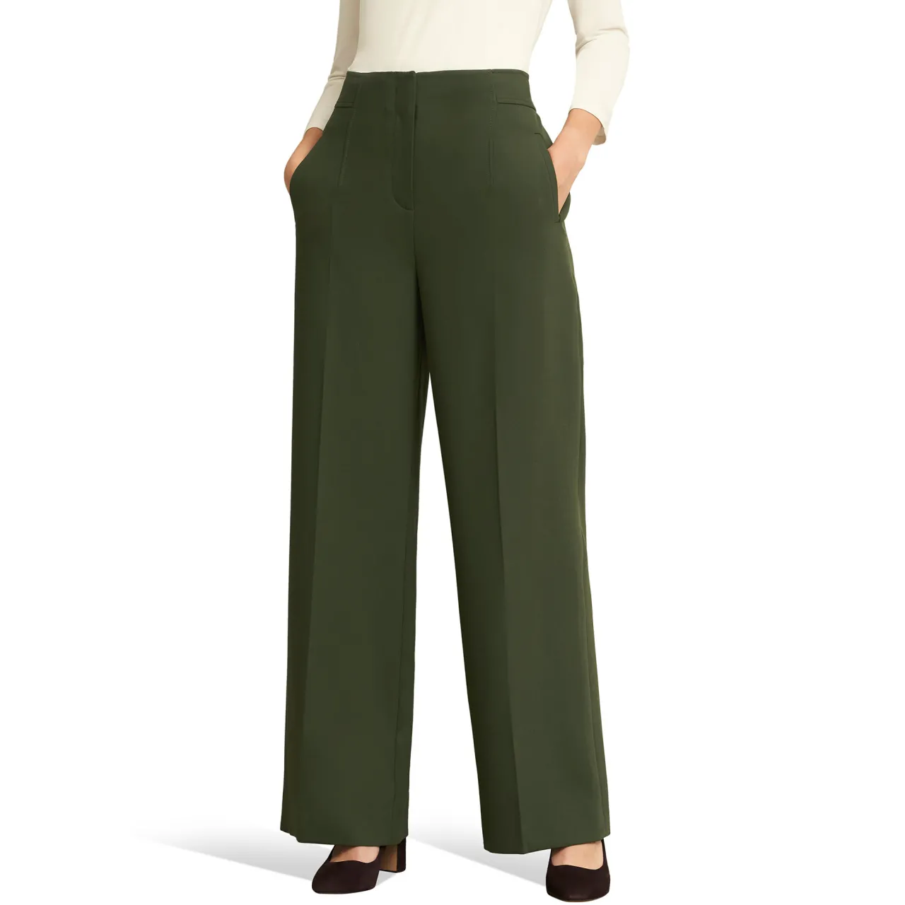 Outlet Neava Wide Leg Trousers Women Trousers & Shorts