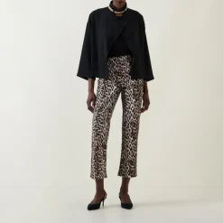 Neck Belt Draped Cover-Up Women Coats & Jackets