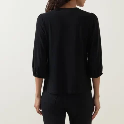 New Necklace Detail Blouse Women Tops