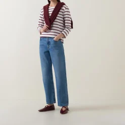 Discount Nela Striped T-Shirt Women Tops
