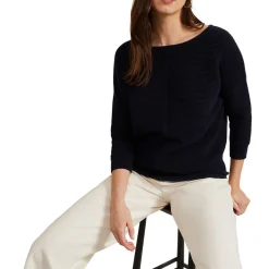 Nellie Ribbed Sweater Women Sweaters & Cardigans