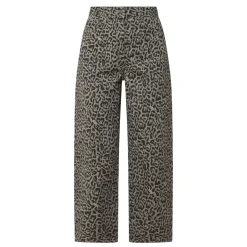 Hot Neoma Leopard Straight Leg Jeans Women Denim