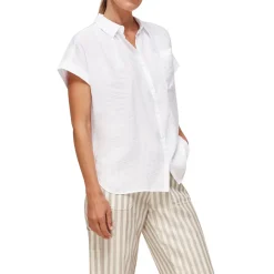 Discount Nicola Textured Shirt Women Tops