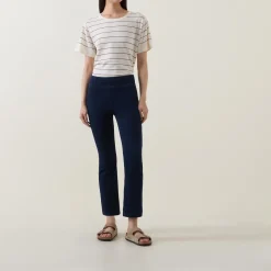 Sale Nikela Cropped Bootcut Jeans Women Trousers & Shorts