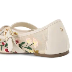 Clearance Nina Mesh Floral Ballet Flats Women Flats