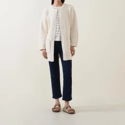 Sale Niya Open Front Textured Cardigan Women Sweaters & Cardigans