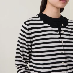 Best Noelani Striped Cardigan Women Sweaters & Cardigans