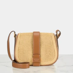 Sale Nouveau Straw Saddle Bag Women Crossbody Bags