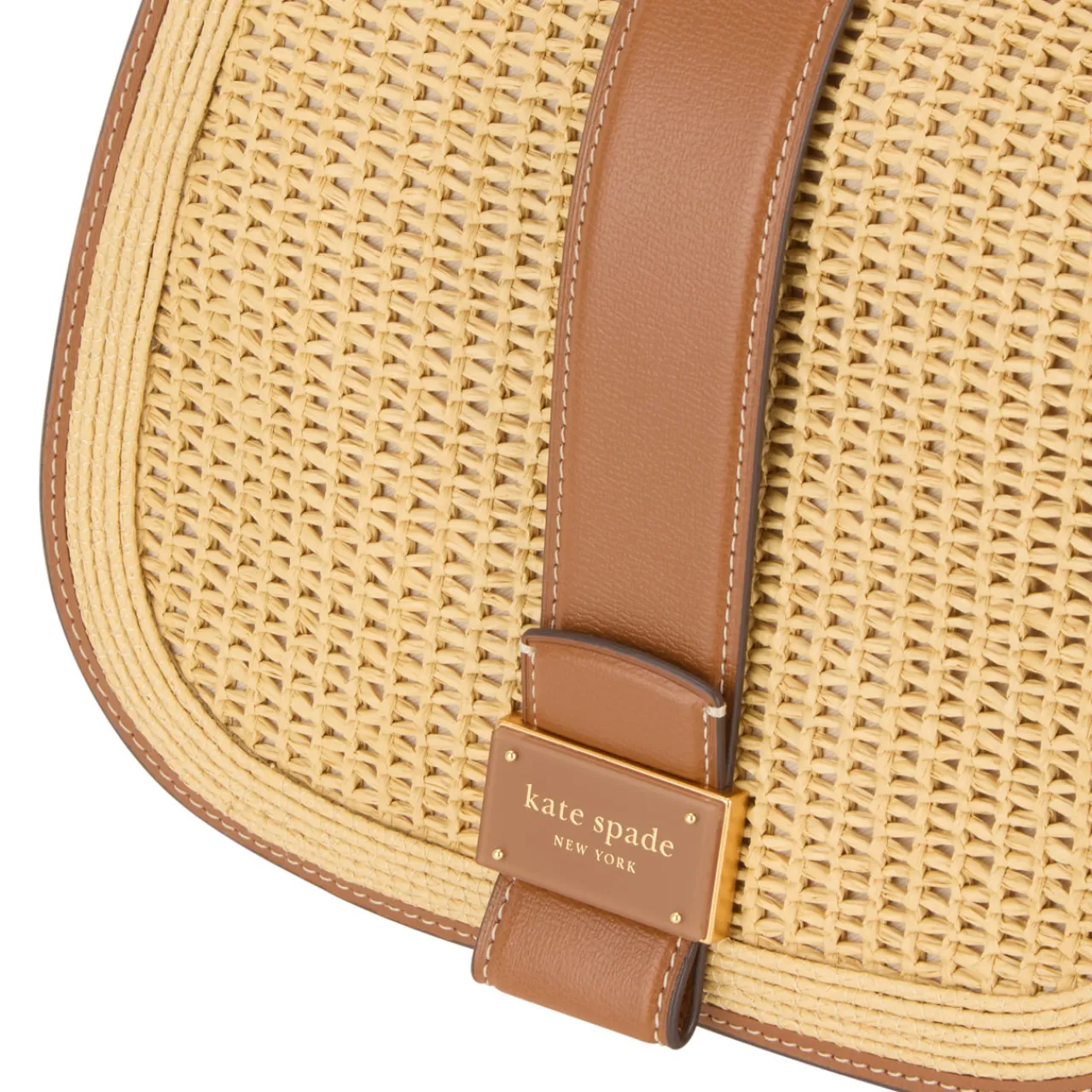 Sale Nouveau Straw Saddle Bag Women Crossbody Bags