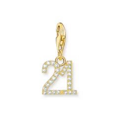 Clearance Number 21 Charm Women Charms