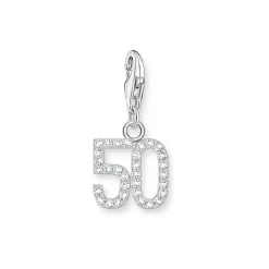 New Number 50 Charm Women Charms