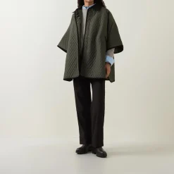 Discount Oakham Diamond Quilted Cape Coat Women Coats & Jackets