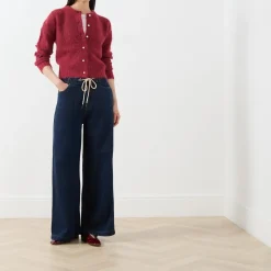 Online Obey Wide Leg Jeans Women Trousers & Shorts