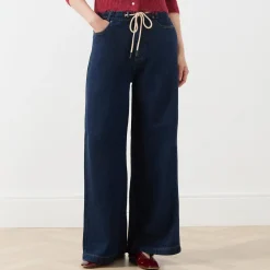 Online Obey Wide Leg Jeans Women Trousers & Shorts