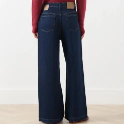 Online Obey Wide Leg Jeans Women Trousers & Shorts