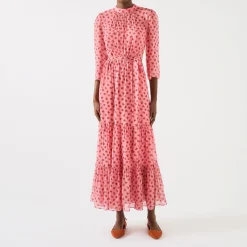New Olivia Floral Dress Women Dresses