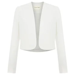 Outlet Olivia Open Front Cropped Jacket Women Coats & Jackets