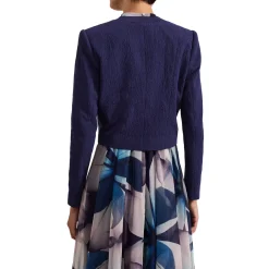 Clearance Olivia Textured Cropped Jacket Women Coats & Jackets