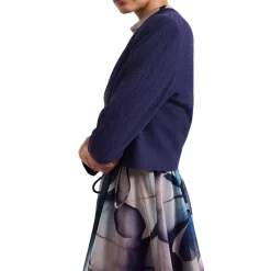 Clearance Olivia Textured Cropped Jacket Women Coats & Jackets