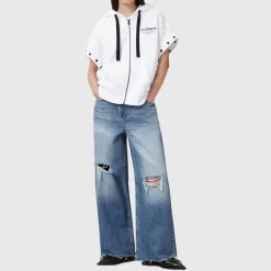 Clearance Omnium Amphia Oversized Logo Hoodie Women Sweatshirts & Hoodies