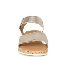 Best Opton Metallic Leather Sandals Women Sandals