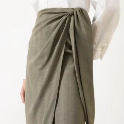 New Ordine Wrap Skirt Women Skirts