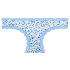 Discount Original Lace Blueberry Print Briefs Women Lingerie