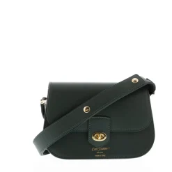 Sale Orsina Green Italian Leather Shoulder Women Shoulder Bags