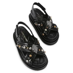 Discount Orson Cross Scallop Flatform Sandals Women Sandals