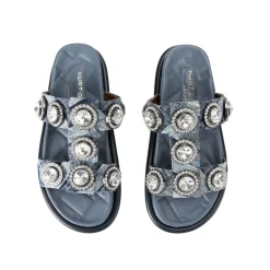 Best Orson Crystal Flat Sandals Women Sandals