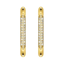 New Oval-Shaped Hoop Earrings Women Earrings
