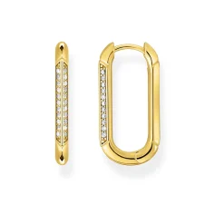 New Oval-Shaped Hoop Earrings Women Earrings