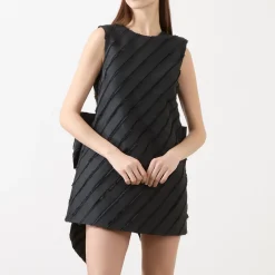 Discount Oversized Bow Mini Shift Dress Women Occasion Dressing