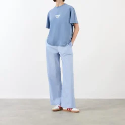 Hot Oversized Logo T-Shirt Women Activewear|Tops