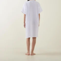 Oversized Muslin Night Dress Women Sleepwear