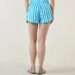 Online Oversized Striped Shorts Women Swimwear & Beachwear