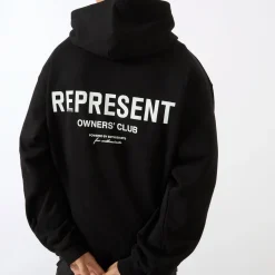 Discount Owners Club Logo Hoodie Women Sweatshirts & Hoodies