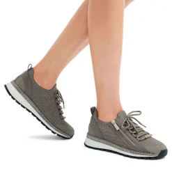 Clearance Pace Knit Lace-Up Trainers Women Trainers