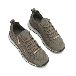Clearance Pace Knit Lace-Up Trainers Women Trainers