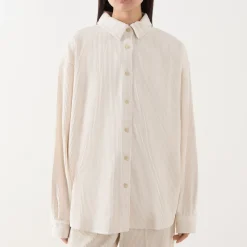 Hot Padow Corduroy Shirt Women Tops
