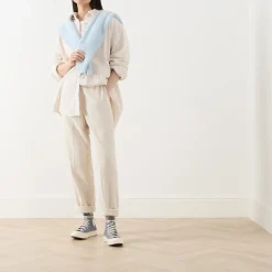 Outlet Padow Pull-On Corduroy Trousers Women Trousers & Shorts
