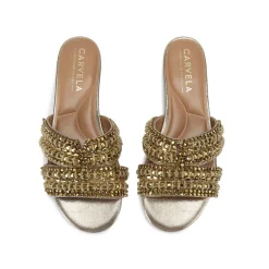 Discount Pageant Embellished Mules Women Sandals