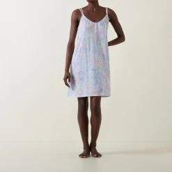 Online Paisley Print Chemise Women Sleepwear