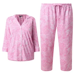 Best Paisley Pyjama Set Women Sleepwear