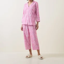 Best Paisley Pyjama Set Women Sleepwear